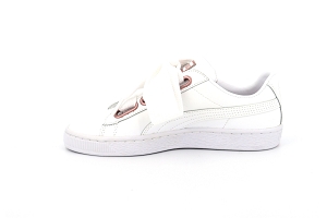 Puma baskets heart leather 367817 blanc femme Rue de la Chaussure