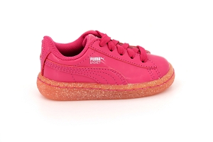 PUMA  ENF 362467 BASKET ICE GLITTER<br>ROSE