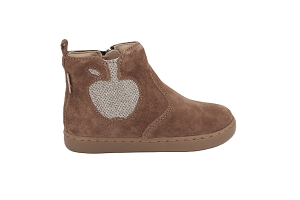 SHOO POM PLAY NEW APPLE MARRONCuir VeloursCuirCuir