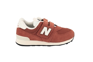 NEW BALANCE ENF PV574 ORANGETERRACOTTASUEDE NYLONTextileTextile