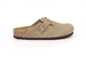 BIRKENSTOCK BOSTON LEATHER OILED BEIGETABACCO BROWNCuirCuirCuir