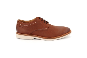 CLARKS ATTICUS LACE<br>MARRON