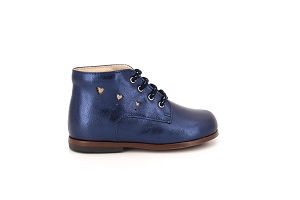 BEBERLIS MELANIA BLEUMARINE METALLISECuirCuirCuir