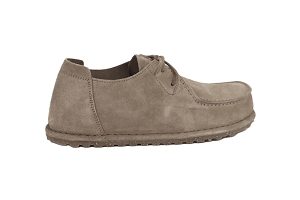 BIRKENSTOCK UTTI LACE VEL MARRONTAUPECuir VeloursCuirCuir
