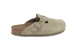 BIRKENSTOCK BOSTON SUEDE VERTFADED KAKICuir SuedeCuirCuir