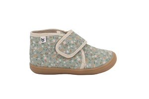 BELLAMY PANT PATINE VERTVelourEpongeCuir