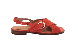 EMILIE KARSTON AIMEE ORANGECuir VeloursCuirCuir