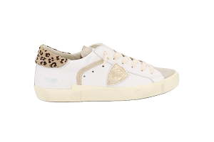 PHILIPPE MODEL PRSX LOW WOMAN<br>BLANC
