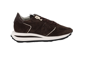 PHILIPPE MODEL TROPEZ HAUTE LOW WOMAN<br>MARRON