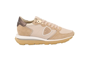 PHILIPPE MODEL TROPEZ HAUTE LOW WOMAN<br>BEIGE
