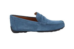 GEOX U KOSMOPOLIS BLEUDARK BLUECuir NubuckTextileCuir
