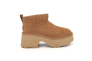 UGG CLASSIC ULTRA  MINI NEW HEIGHTS<br>MARRON