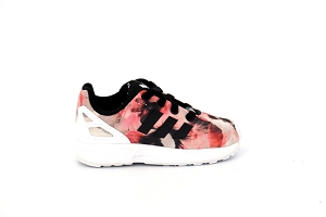 Adidas enf baskets zx flux el rose fille Rue de la Chaussure