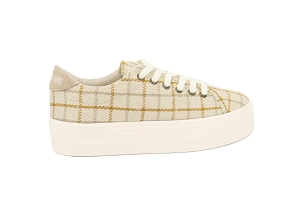 NO NAME PLATO SNEAKER<br>BEIGE