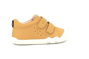 GEOX ENF B STEPPIEUP BOY.A JAUNEOCRECuirAutre MatièreCuir