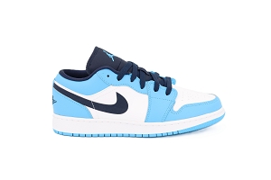  AIR JORDAN 1 LOW<br>BLANC WHITE SKY Autre Matière Textile Textile
