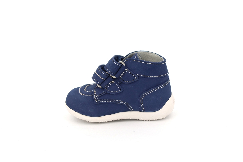 Kickers enf chaussures a scratch bonkro bleu0031302_3