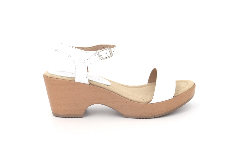 Maria jaen sandales nu pieds 6580 f633 nova blanc