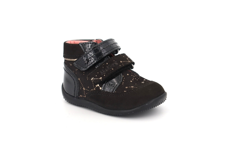 Kickers enf chaussures a scratch biliana noir0216001_2