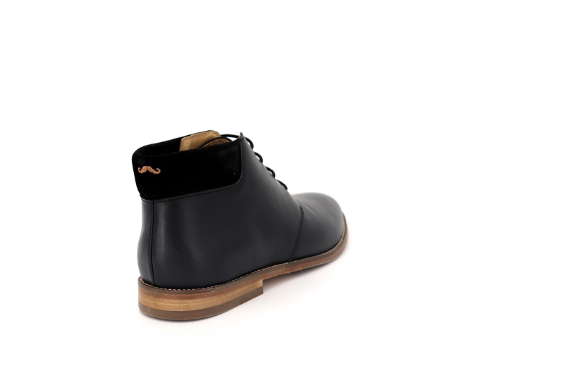 Monsieur moustache boots et bottines gauthier noir0563601_4