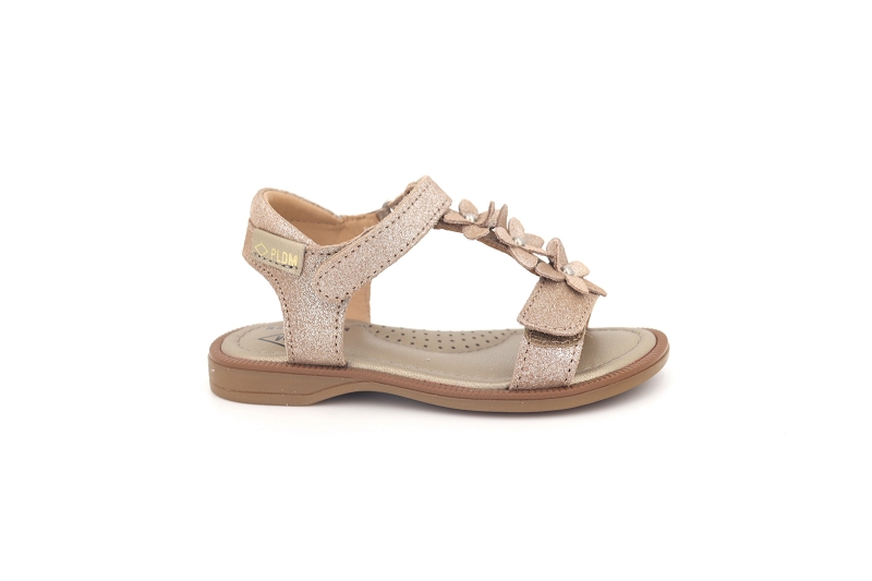 Palladium enf sandales nu pieds salute beige