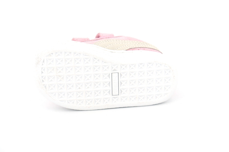 Puma  enf baskets 356274 suede 2 straps rose5043301_5