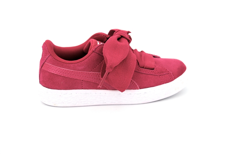 Puma  enf baskets 364919 heart snk fuschia rose