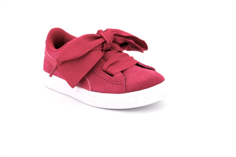 Puma  enf baskets 364919 heart snk fuschia rose5067901_2