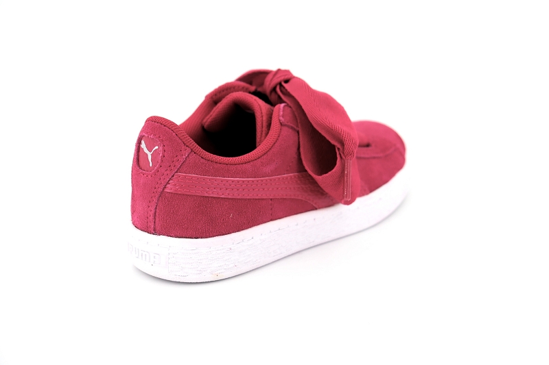 Puma  enf baskets 364919 heart snk fuschia rose5067901_3