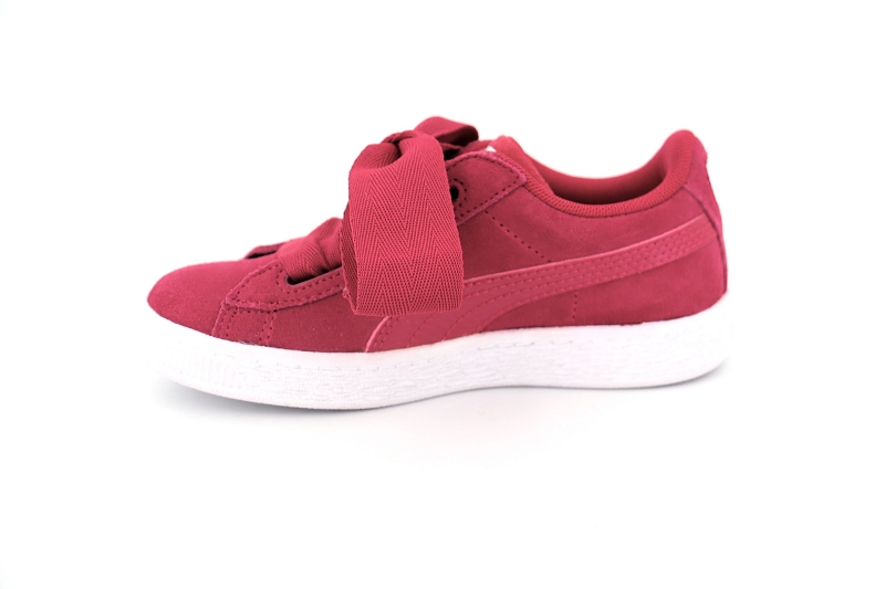 Puma  enf baskets 364919 heart snk fuschia rose5067901_4