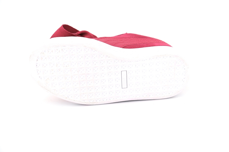 Puma  enf baskets 364919 heart snk fuschia rose5067901_5