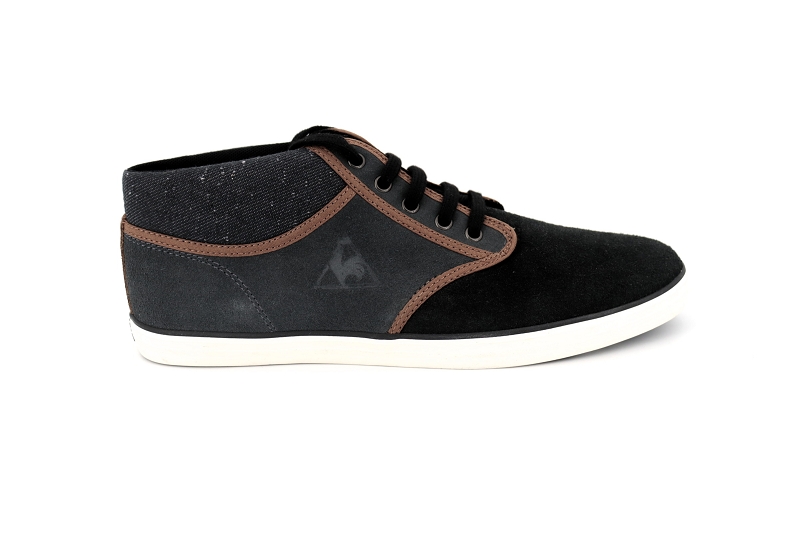 Le coq sportif baskets montantes 1421667 brancion suede charcoal gris