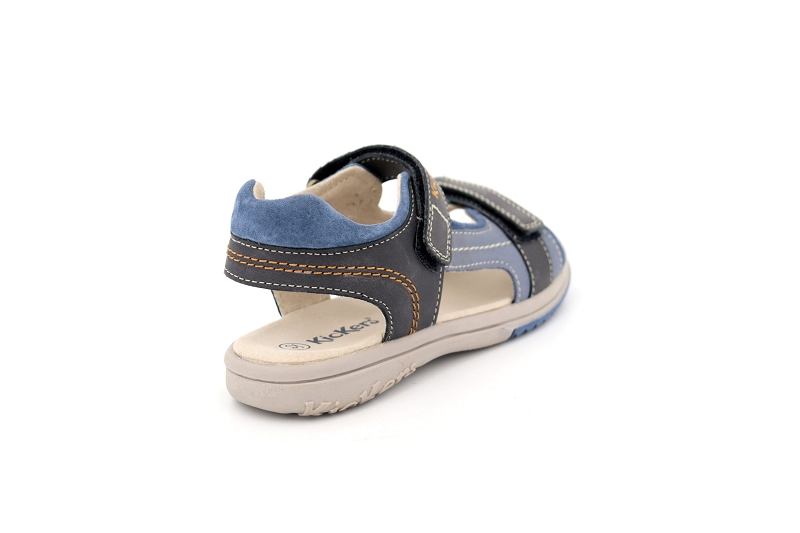 Kickers enf sandales nu pieds platino bleu5069701_4