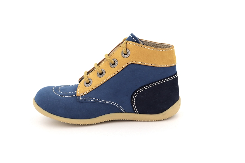 Kickers enf chaussures a lacets bonbon bleu5070101_3