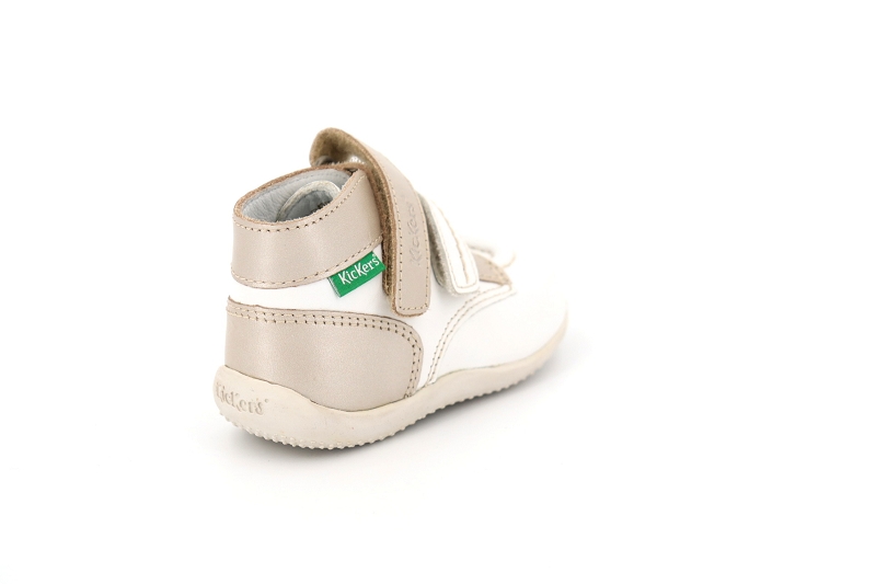 Kickers enf chaussures a scratch bonkro blanc5070601_3