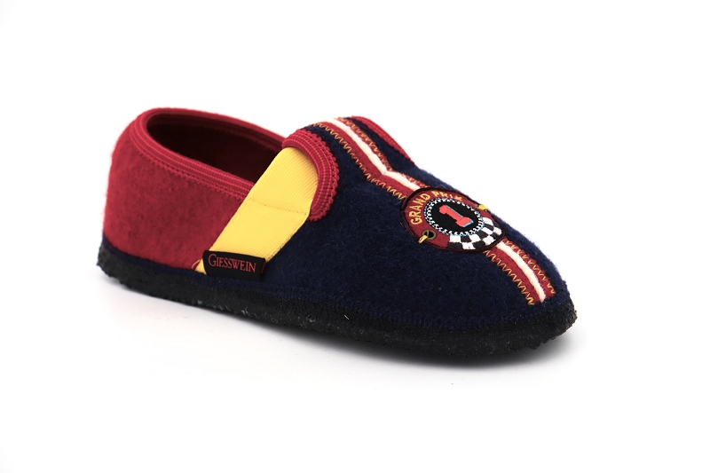 Giesswein chaussons pantoufles rosenheim bleu5073101_2