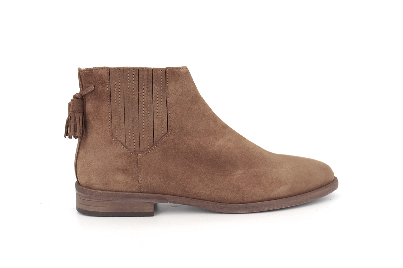 Schmoove woman boots et bottines dark chelsea marron