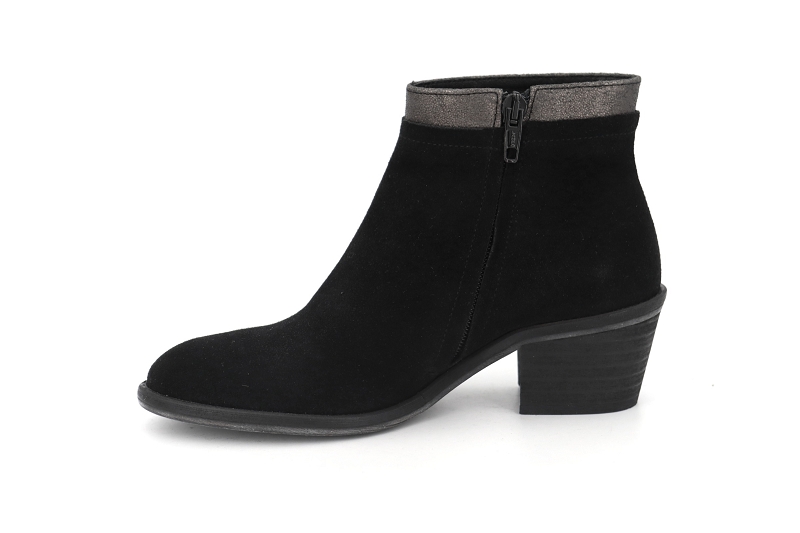 Schmoove woman boots et bottines neptune zip boots noir5075801_3