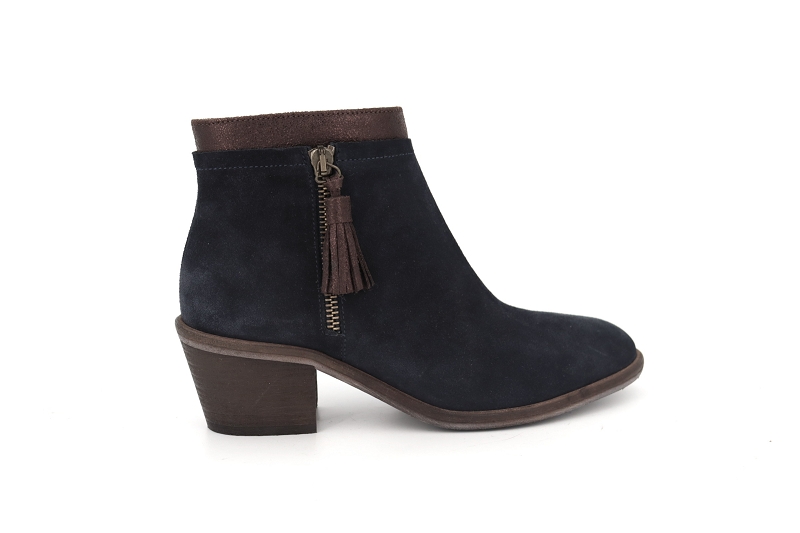 Schmoove woman boots et bottines neptune zip boots bleu