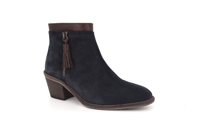 Schmoove woman boots et bottines neptune zip boots bleu5076301_2