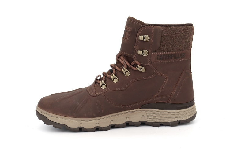 Caterpillar boots et bottines stiction hi marron5076801_3