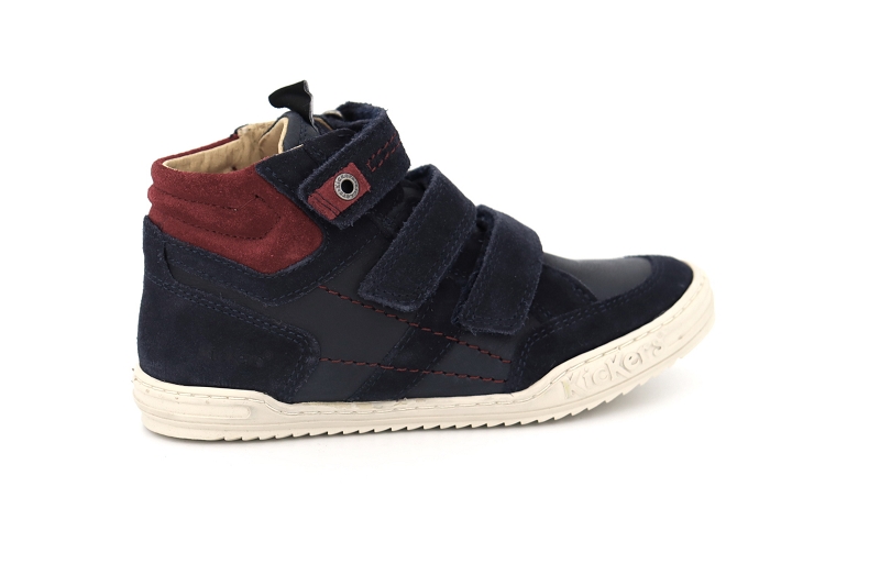 Kickers enf baskets jappa bleu