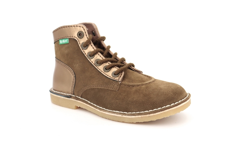 Kickers boots et bottines orilegend marron5077101_2