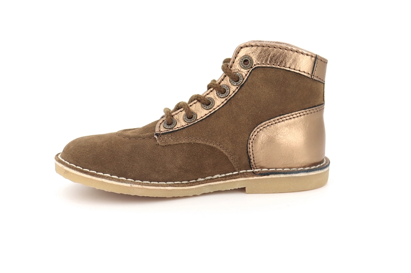 Kickers boots et bottines orilegend marron5077101_3