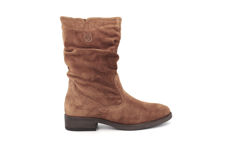 Tamaris store boots et bottines franka marron