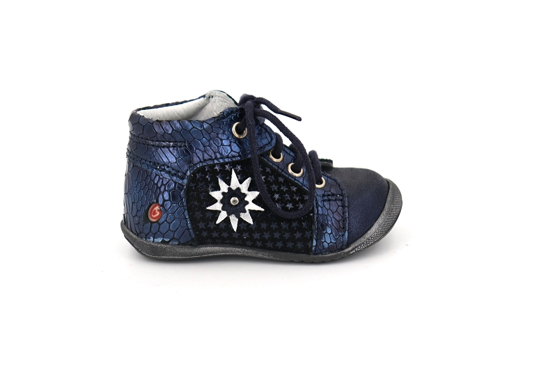 Gbb chaussures a lacets restitude bleu