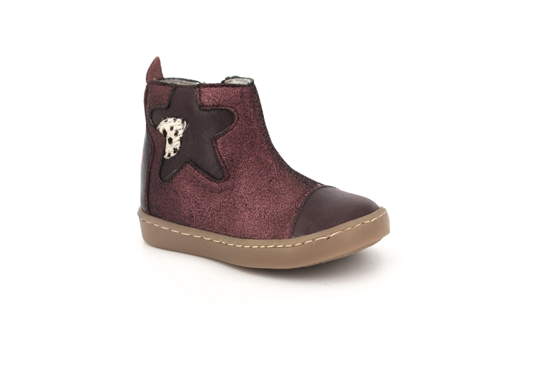 Gbb boots et bottines liat bordeaux5079201_2