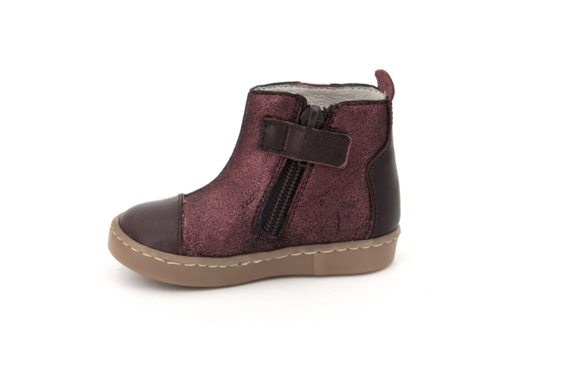 Gbb boots et bottines liat bordeaux5079201_3