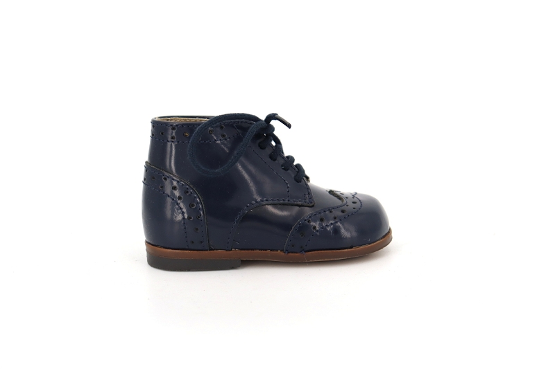 Little mary chaussures a lacets lord bleu