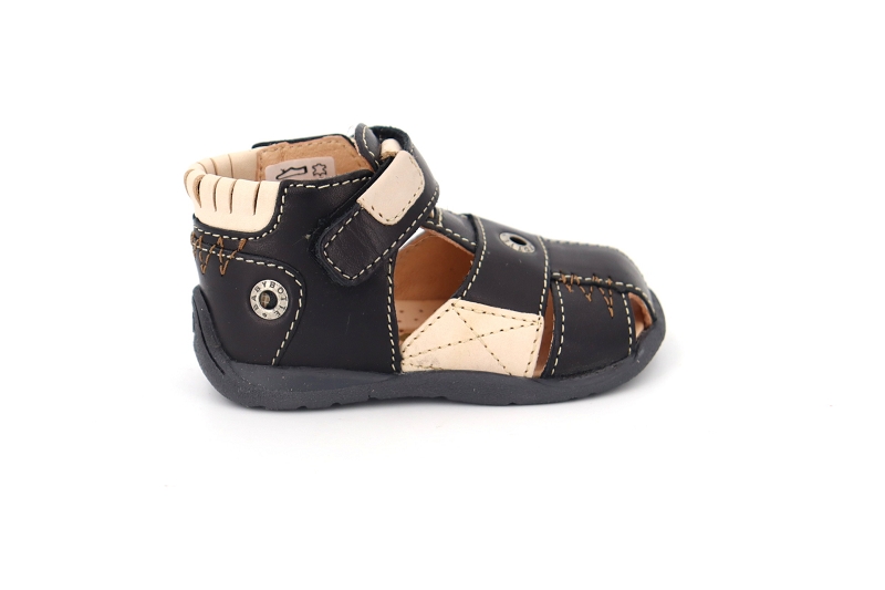 Babybotte sandales nu pieds gabin noir